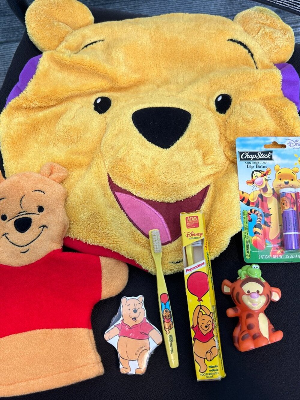 Vintage Pooh Bath Accessories